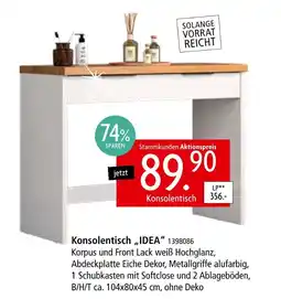 Zurbrüggen Konsolentisch idea Angebot