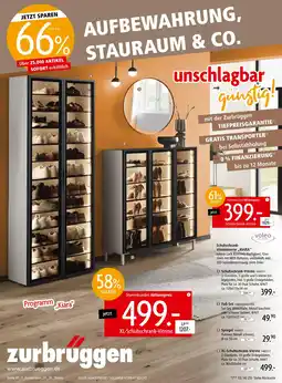 Zurbrüggen Voleo schuhschrank-vitrine Angebot