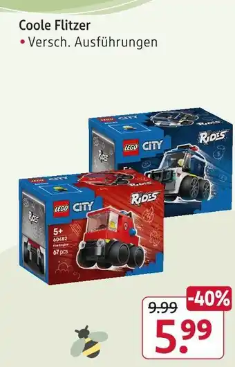 Rossmann Lego coole flitzer Angebot