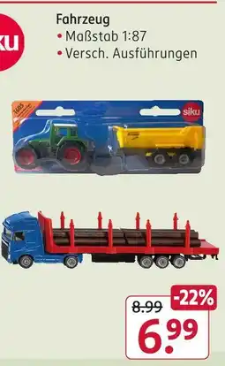 Rossmann Siku fahrzeug Angebot