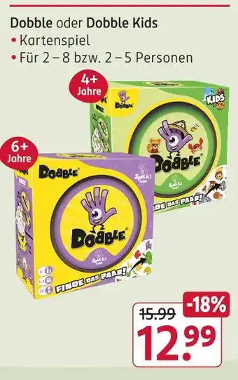 Rossmann Dobble oder dobble kids Angebot