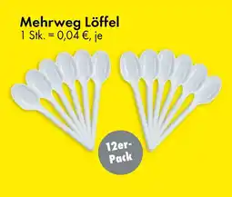 TEDi Mehrweg Löffel Angebot