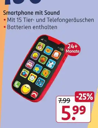 Rossmann Smartphone mit sound Angebot