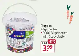 Rossmann Playbox bügelperlen Angebot