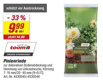 toom Baumarkt Toom pinienrinde Angebot