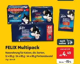 Das Futterhaus Felix nassnahrung für katzen Angebot