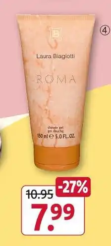 Rossmann Laura biagiotti roma donna shower gel 150 ml Angebot