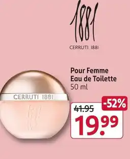 Rossmann Cerruti 1881 pour femme eau de toilette Angebot