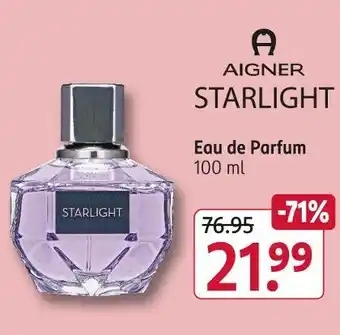 Rossmann Aigner starlight eau de parfum Angebot