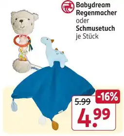 Rossmann Babydream regenmacher Angebot