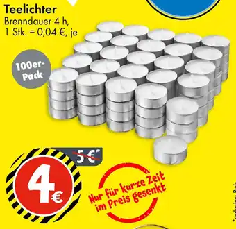TEDi Teelichter Angebot
