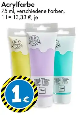 TEDi Acrylfarbe Angebot