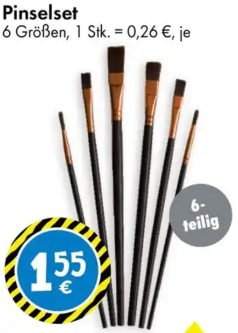TEDi Pinselset Angebot