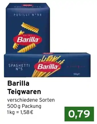 CAP Markt Barilla Teigwaren Angebot