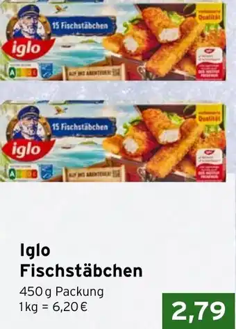 CAP Markt Iglo Fischstäbchen Angebot