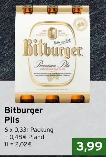 CAP Markt Bitburger Pils Angebot