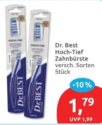 Budni Dr. Best Hoch-Tief Zahnbürste Angebot