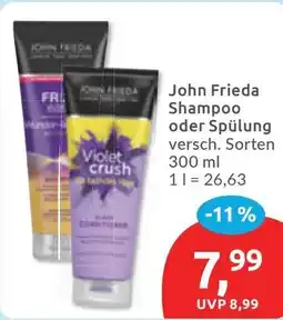 Budni John Frieda Shampoo oder Spülung Angebot