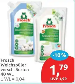 Budni Frosch Weichspüler Angebot