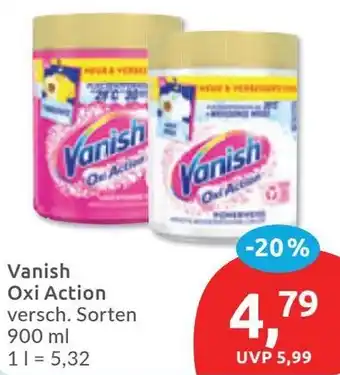 Budni Vanish Oxi Action Angebot