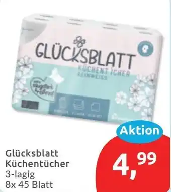 Budni Glücksblatt Küchentücher Angebot