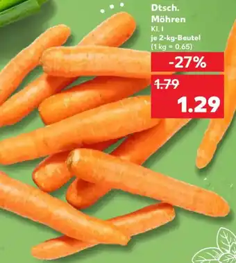 Kaufland Dtsch. Möhren Angebot