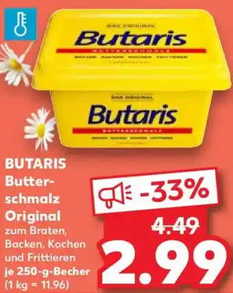 Kaufland BUTARIS Butterschmalz Original Angebot