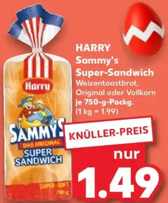 Kaufland HARRY Sammy's Super-Sandwich Angebot
