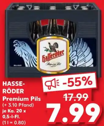 Kaufland HASSERÖDER Premium Pils Angebot
