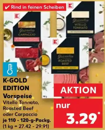 Kaufland K-GOLD EDITION Vorspeise Angebot