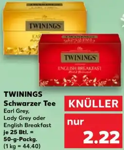 Kaufland TWININGS Schwarzer Tee Angebot