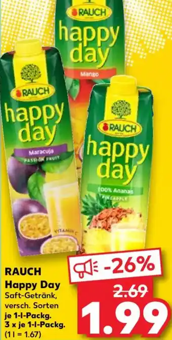 Kaufland RAUCH Happy Day Angebot