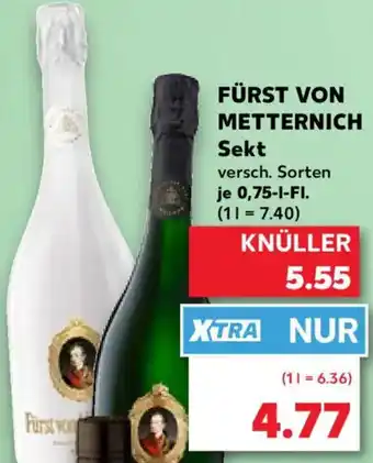 Kaufland FÜRST VON METTERNICH Sekt Angebot