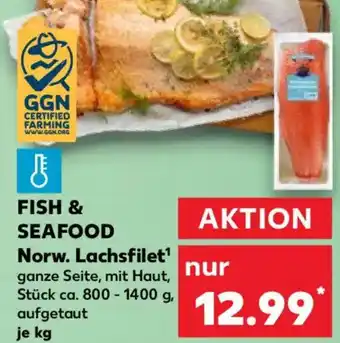 Kaufland FISH & SEAFOOD Norw. Lachsfilet Angebot