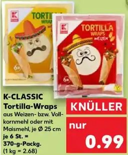 Kaufland K-CLASSIC Tortilla-Wraps Angebot