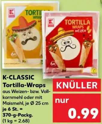 Kaufland K-CLASSIC Tortilla-Wraps Angebot