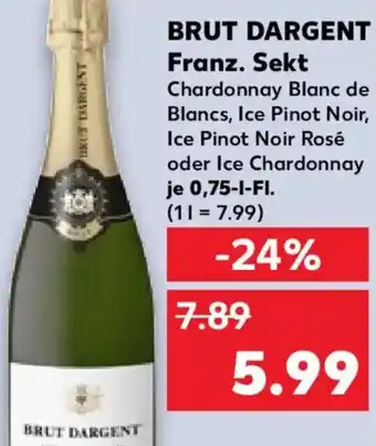 Kaufland BRUT DARGENT Franz. Sekt Angebot