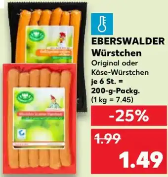 Kaufland EBERSWALDER Würstchen Angebot