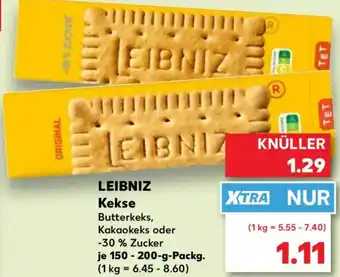 Kaufland LEIBNIZ Kekse Angebot