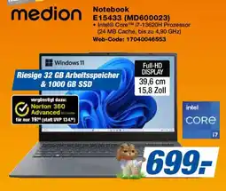 Expert medion Notebook E15433 Angebot