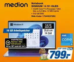 Expert medion Notebook SIGNIUM 14 S1 OLED Angebot