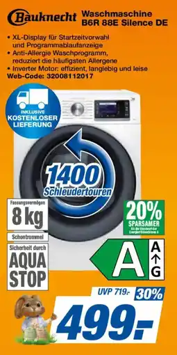 Expert Bauknecht B6R 88E Silence DE Waschmaschine Angebot