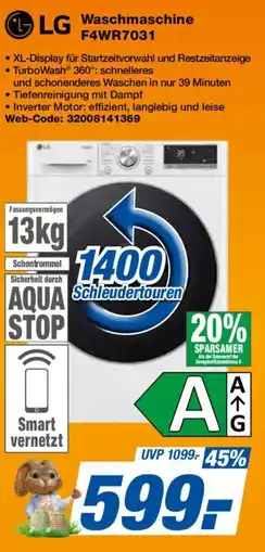 Expert LG Waschmaschine F4WR7031 Angebot