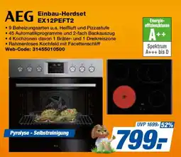 Expert AEG Einbau-Herdset EX12PEFT2 Angebot