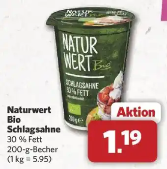 Combi Naturwert Bio Schlagsahne Angebot