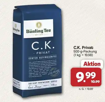 Famila Nord West Bünting Tee C.K. Privat Angebot