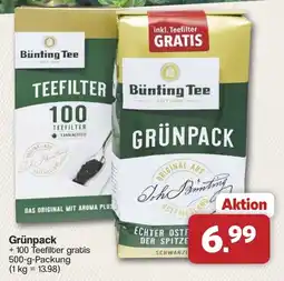 Famila Nord West Bünting Tee Grünpack Angebot