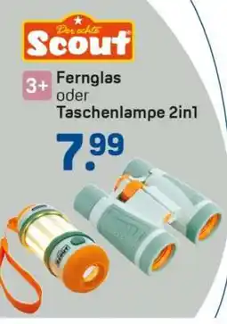 Rossmann Fernglas oder Taschenlampe 2in1 Angebot