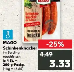 Kaufland MAGO Schinkenknacker Angebot