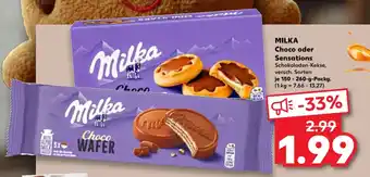 Kaufland MILKA Choco oder Sensations Angebot